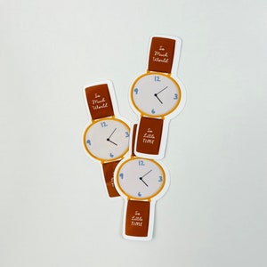So much world, so little time sticker, Travel the world sticker, wanderlust sticker for water bottle, seek adventure sticker, watch sticker