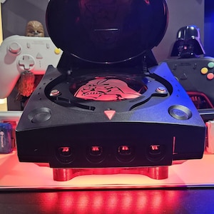 Custom Sega Dreamcast - Vader Themed - Digital Edition - HD up to 1440p - Free Shipping! (US ONLY!)