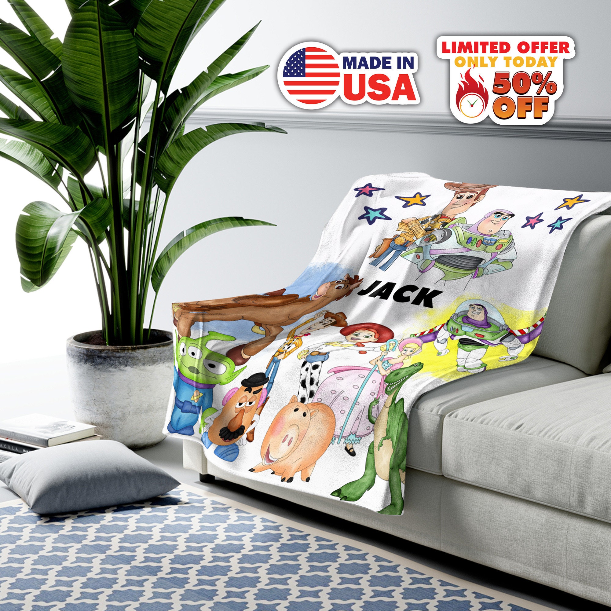 Toy Story Bedding - Etsy
