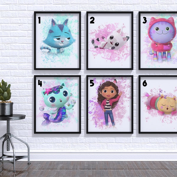 Gabby Dollhouse Room Decor Etsy