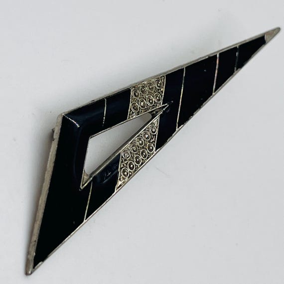 Striking Triangular Pierre Bex Style Vintage Art … - image 1