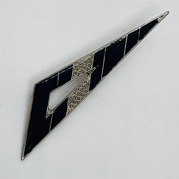 Striking Triangular Pierre Bex Style Vintage Art … - image 3