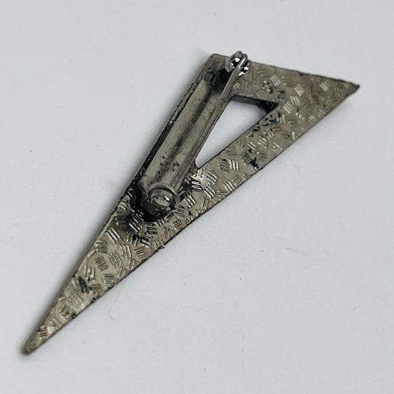 Striking Triangular Pierre Bex Style Vintage Art … - image 7