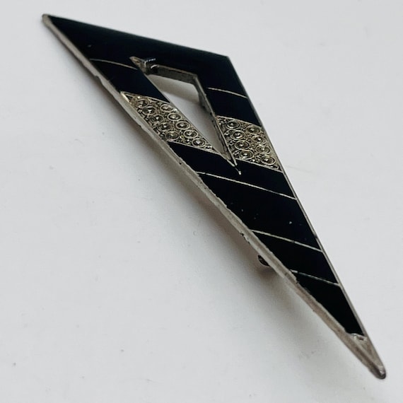 Striking Triangular Pierre Bex Style Vintage Art … - image 4