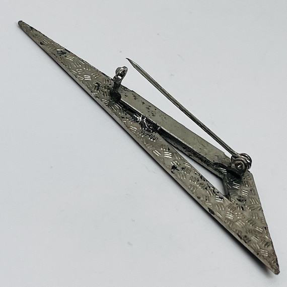 Striking Triangular Pierre Bex Style Vintage Art … - image 8