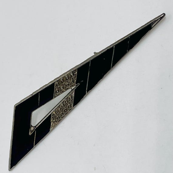 Striking Triangular Pierre Bex Style Vintage Art … - image 5