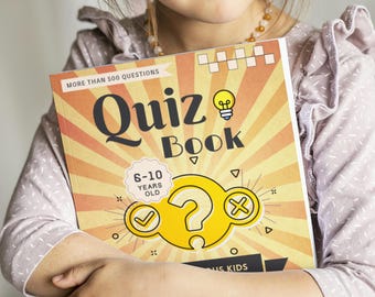 Quiz Book for curious kids (6-10 years old)