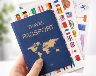 Pasaporte de viaje personalizado