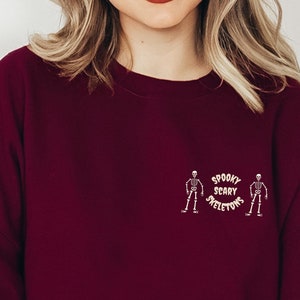 Skeleton Sweatshirt, Dark Academia Shirt, Brown Hoodie, Preppy Clothes, Alt Clothing, Light Academia, Kawaii Sweater, Skeleton Hoodie