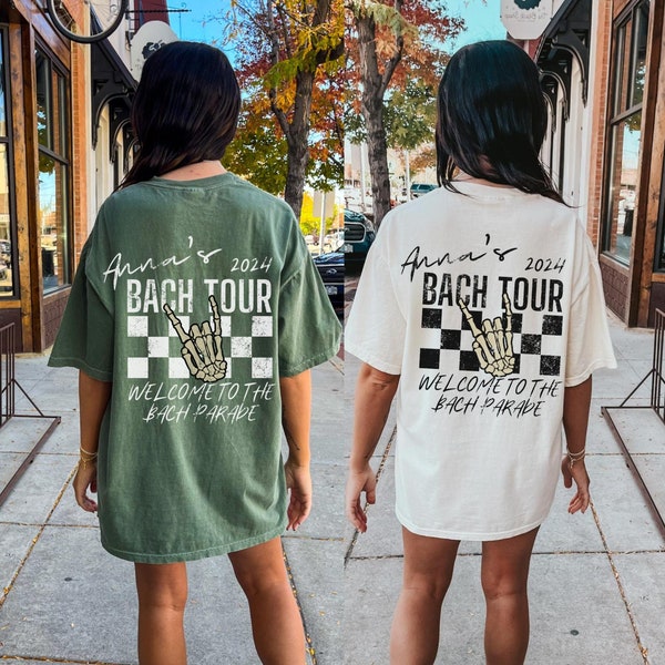 Camisetas da turnê Emo Alternative Bach, Camisetas de despedida de solteira "Bride Or Die", Camisetas "Till Death Do We Party", Despedida de solteira rock and roll, Despedida de solteira lésbica.