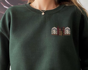 Light Academia Sweatshirt, Bookish Sweatshirt, Dark Academia Shirt, Alt Clothing, Goblincore Clothing, Fairycore Clothing, Coquette Clothing