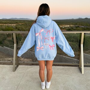 Pink Bow Hoodie Jacket main image 1
