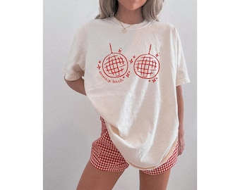 Custom Disco Bachelorette Party Shirts, Hippie Disco Favors, Disco Ball Bra Shirt, Brides Last Disco, Honey Disco Bride Bachelorette