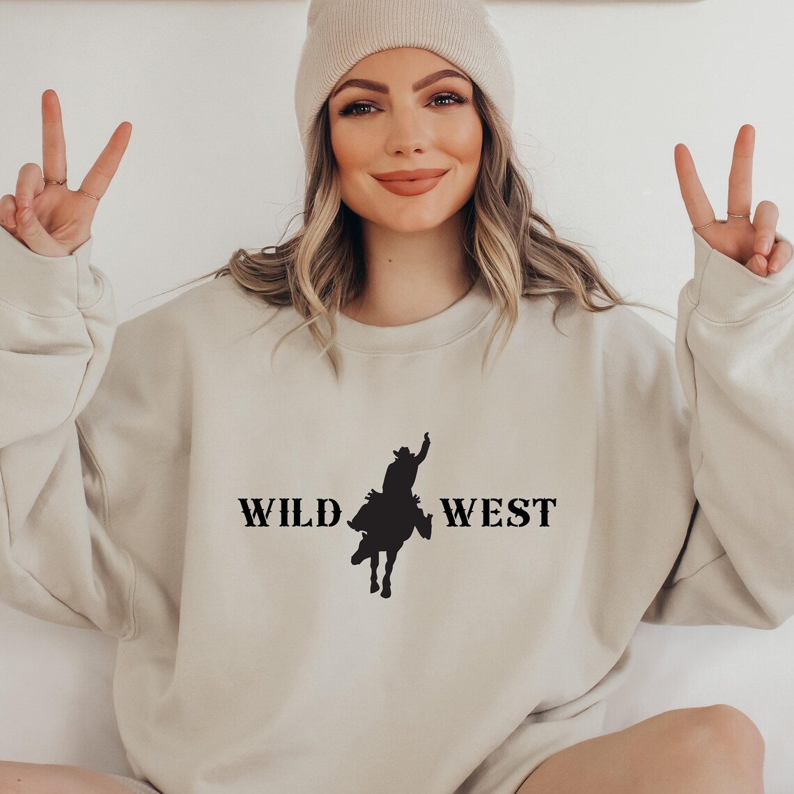Wild West, Lazy River Graphic Sweatshirt main image 1