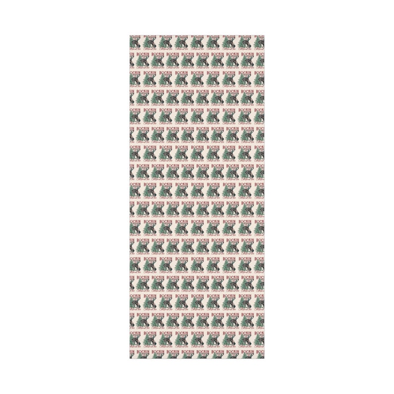 Western Cowboy Christmas Wrapping Paper Cute Xmas Wrapping Paper Western Gift Wrap Cowboy Wrapping Paper For Kids Christmas Gift Wrap image 2