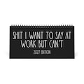 Desktop Calendar, 2027 Funny Office Humor Life Hacks, White Elephant Gag Gift, Coworkers Employees Best Friend Gift, Sarcastic Desk Decor