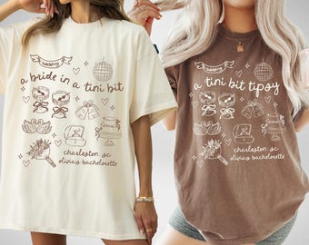 Martini Bachelorette Party Shirts Espresso Martini Bachelorette Bride in a Tini Bit Martini Bride Shirt Comfort Colors Cocktail Bachelorette