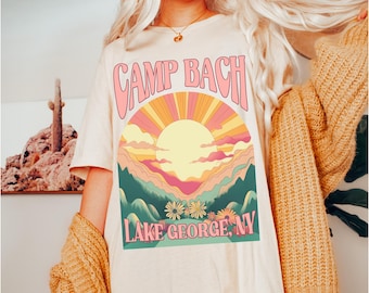 Custom Comfort Colors Camp Bachelorette Shirts, Camping Bachelorette Shirts, Lake Bachelorette, Mountain Bachelorette, Lesbian Bachelorette
