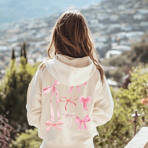 ルミニョンlove ribbon hoodie knit pullover Ribbon Hoodie - Etsy