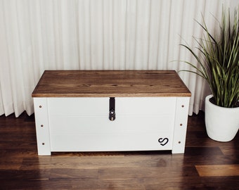 Fireproof Keepsake Storage Trunk