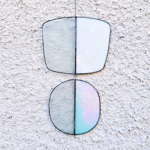 Stained glass window hangings Mothers Day gift Suncatcher gift Custom stained glass suncatcher