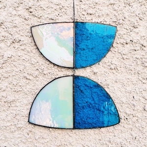 Stained glass window hangings Mothers Day gift Suncatcher gift Custom stained glass suncatcher