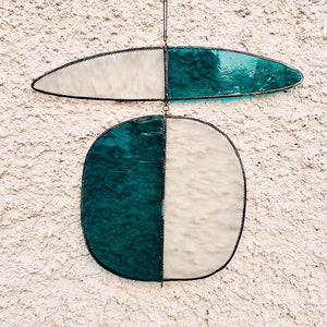 Stained glass window hangings Mothers Day gift Suncatcher gift Custom stained glass suncatcher