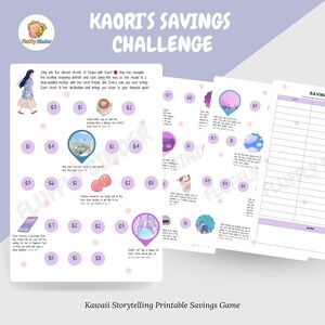 Printable Savings Challenge, PDF Budget Tracker, Digital Cash Game Funds, Money Stuffing Planner, Budgeting Tool, Cash Envelope System