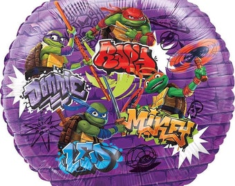 Ninja Turtle Balloons TMNT Birthday Party Decor