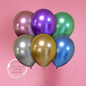 Astronaut Balloon Bouquet: Space Party Decor, Rainbow Number Balloons image 7