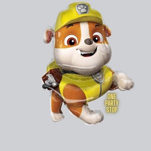 36&quot; Rubble Paw Patrol Balloon: Anagram Licensed Foil Mylar