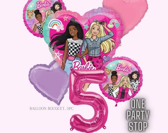 Barbie Dream Together Balloon Bouquet: Licensed Anagram Party Decoration