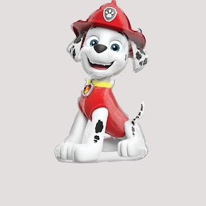 Paw Patrol Marshall Balloon: 33&quot; Foil Mylar Party Decoration