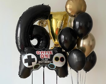 Game On Birthday Balloons: Video Game Party Decorations