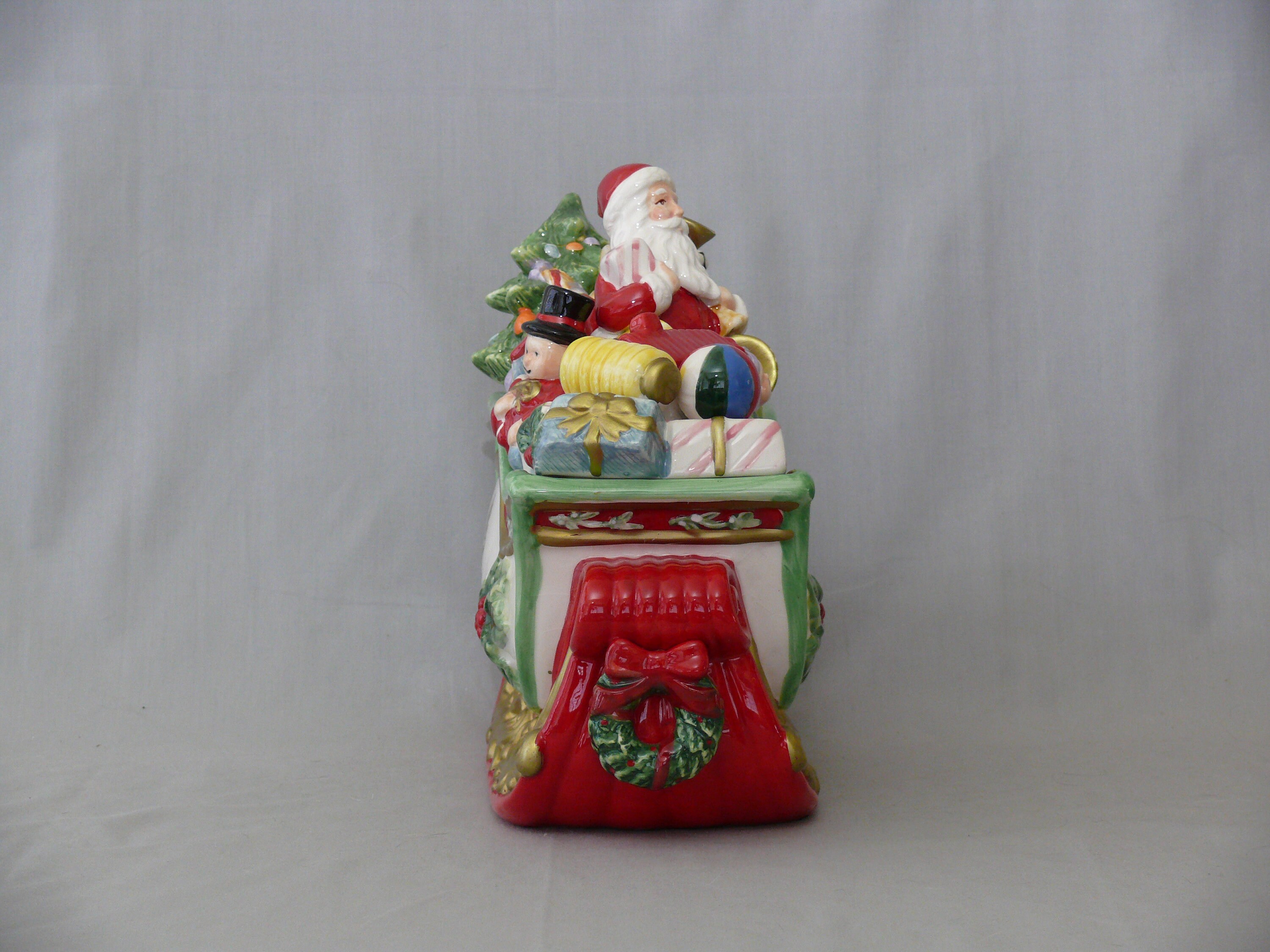 Spode christmas cookie jar