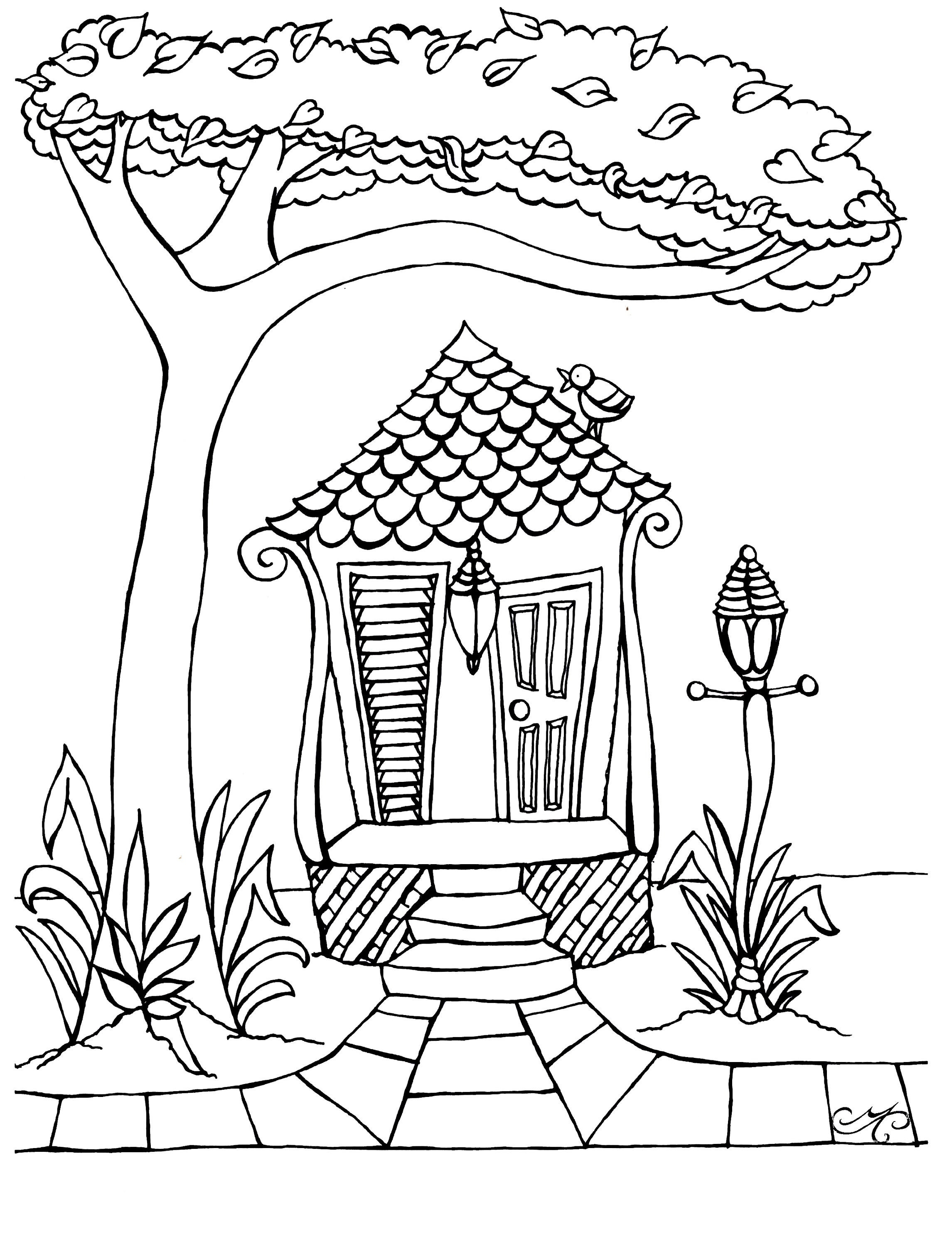 New Orleans Shotgun House Coloring - Il Fullxfull.4172683950 Pavb