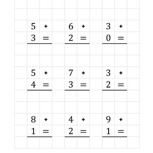 Addition, Subtraction and Multiplication | Big Numbers | 32 Math Sheets | Exercises for Italian Primary School | PDF | PNG |