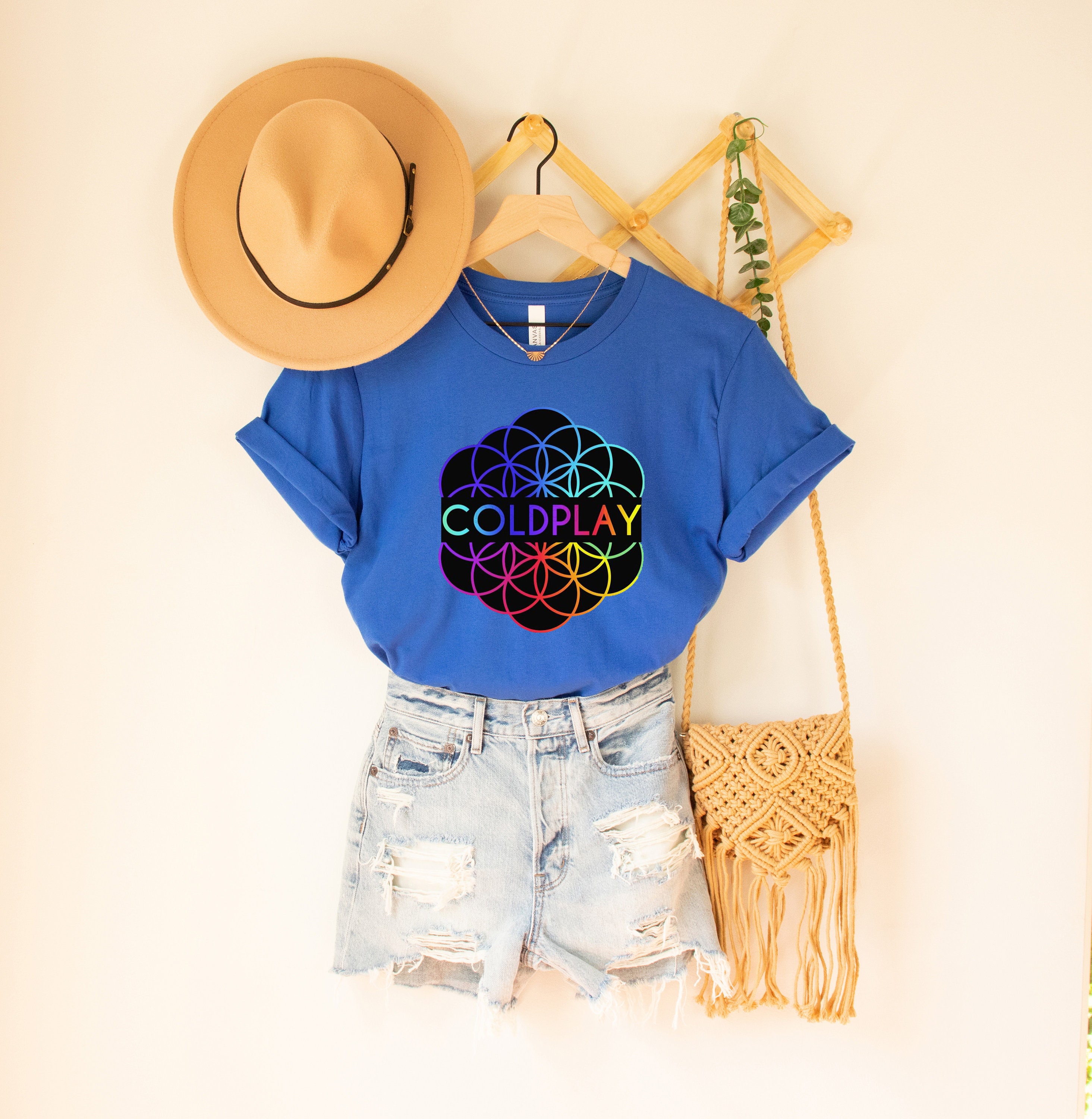 Discover Camiseta Coldplay Music Of The Spheres Tour 2023 Coldplay Concieto para Hombre Mujer