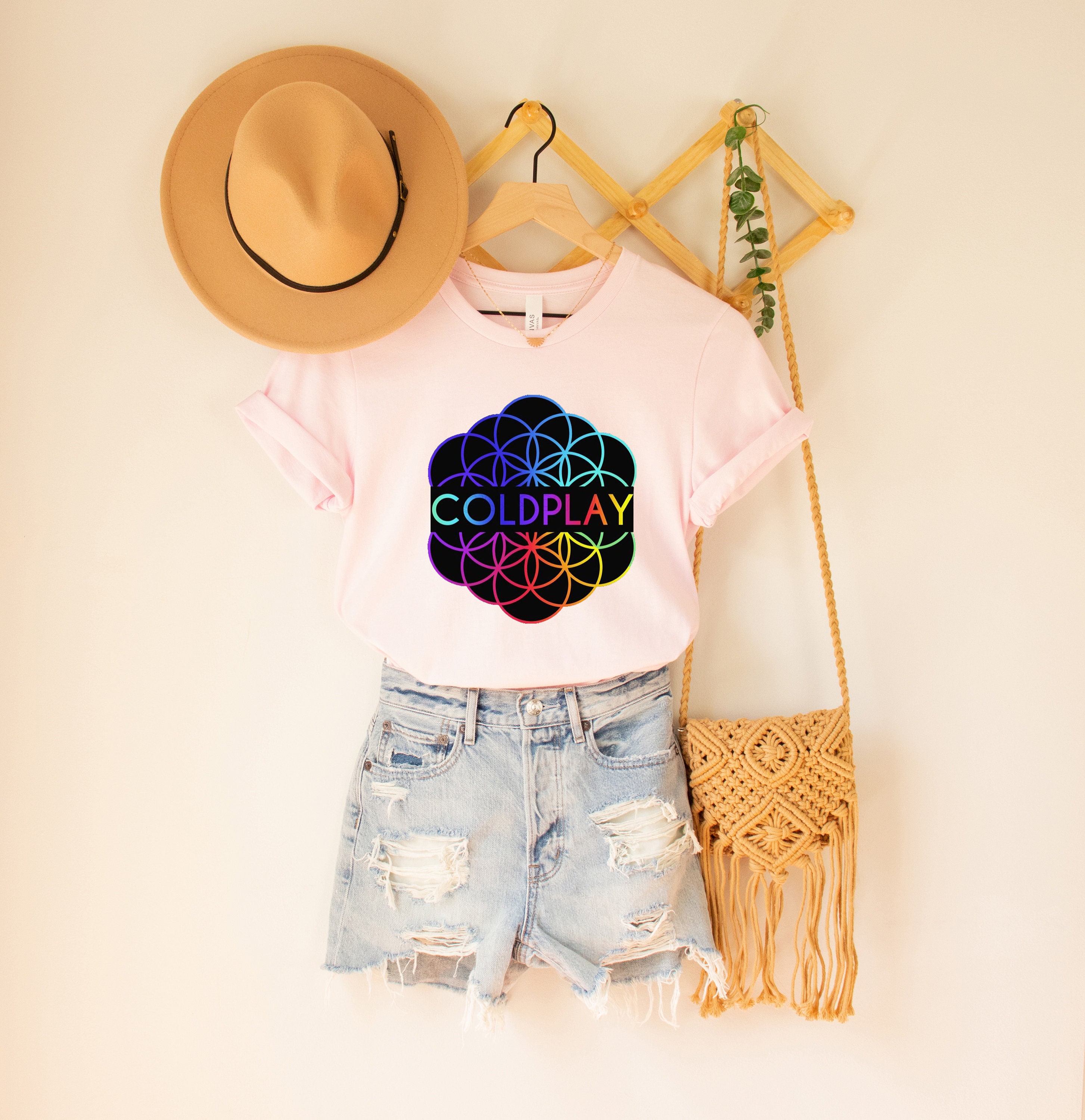 Discover Camiseta Coldplay Music Of The Spheres Tour 2023 Coldplay Concieto para Hombre Mujer