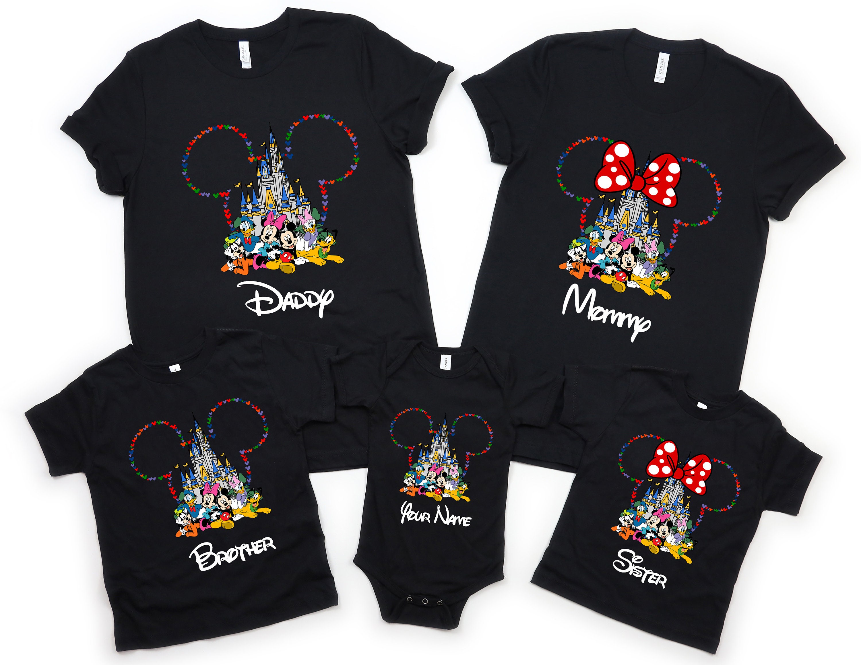 Custom Disney Shirts, Disney Family Shirts, Personalized Disneyland ...