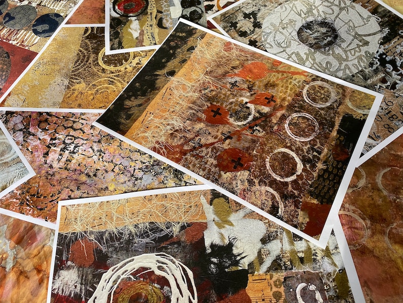 Picture Idea: Patterns Textures 1 Digital Collage Paper Instant Download