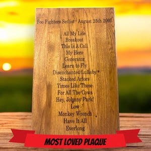 Personalized Memorial Poem Sign – Custom Wooden Engraved Gift for Wedding, Anniversary, Loss or Funeral Keepsake