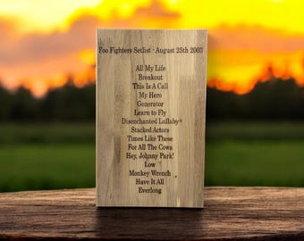 Personalisierte hölzerne Gedichtplakette - Individuell graviertes Holzschild - Einzigartiges Jubiläums- und Hochzeitsgeschenk