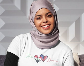 Iraqi American Shirt | Iraq Women's Shirt | Cute Iraq Shirt | Iraqi Roots Shirt | Iraq Gift | Baghdad shirt | Back to School Shirt