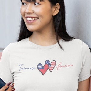 Taiwanese American Shirt | Taiwan Women&#39;s Shirt | Cute Taiwan Shirt | Taiwanese Roots Shirt | Taiwan Gift | Back to School Shirt
