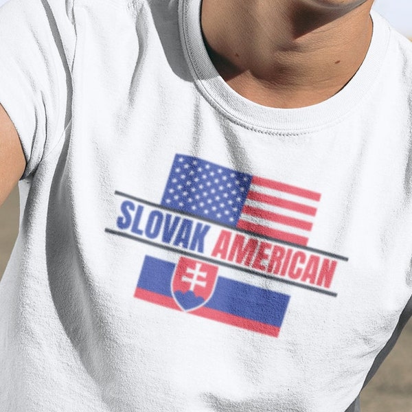 Slovak American Shirt | Slovakia Shirt | Kids Slovakia American Shirt | Slovak Roots Shirt | Slovakia Gift | Back to School Shirt