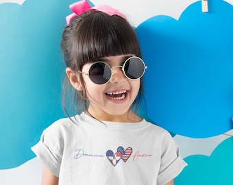 Dominican American Shirt | Dominican Republic Women's Shirt | Cute Dominican Republic Shirt | Dominican Roots Shirt | Back to School