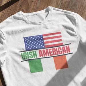 Irisches amerikanisches Hemd | Irland T-Shirt | Kinder Irland American Shirt | Irische Wurzeln Shirt | Dublin T-Shirt | Irland Geschenk | Zurück zur Schule Shirt