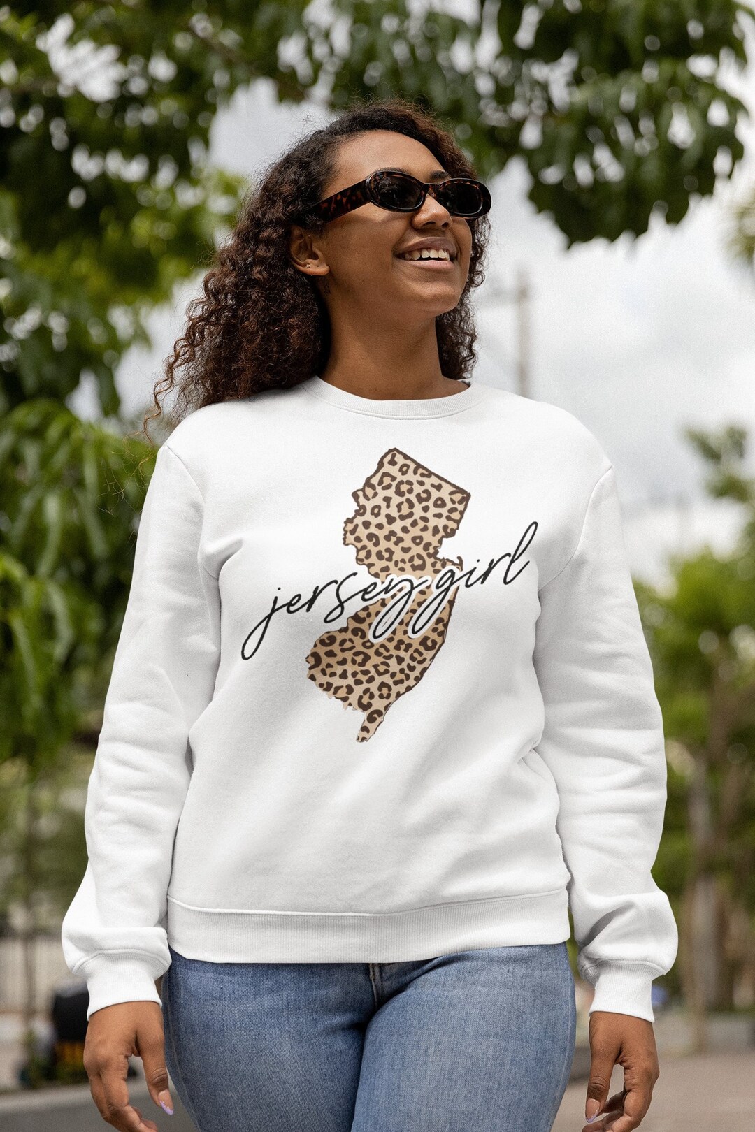 JEEP★LADY'S_Bear Front Printed Jumper J WOMAN HOODED CROPPED SWEATSHIRT JEEP Striped Print J22W