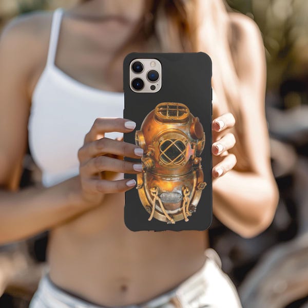 Mark V-telefoonhoes duikhelm: slagvast, duikcadeau